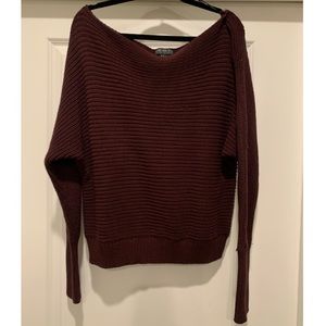 Wide neck/ OTS Sweater